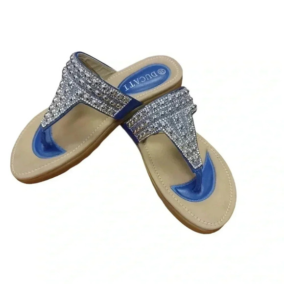 Ducati Slip  On Thong Sandals Size 38 - Picture 5 of 6